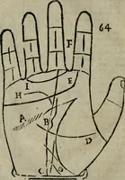 An illustration from Epitoma chyromantico di Patritio Tricasso da Cerasari Mantouano : nel quale si contiene tutte l'opere per esso Tricasso in questa scientia composte, con assai figure, & dichiarationi agiunte ; facilissimo ad imparare, & in breuissimo tempo (1538)