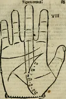 An illustration from Epitoma chyromantico di Patritio Tricasso da Cerasari Mantouano : nel quale si contiene tutte l'opere per esso Tricasso in questa scientia composte, con assai figure, & dichiarationi agiunte ; facilissimo ad imparare, & in breuissimo tempo (1538)