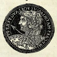 Picture 23 of 105 from Epitome dv thresor des antiqvitez, c'est à dire, Pourtraits des vrayes medailles des empp. tant d'Orient que d'Occident (1553), leaf 112