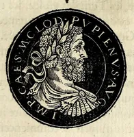 Picture 37 of 105 from Epitome dv thresor des antiqvitez, c'est à dire, Pourtraits des vrayes medailles des empp. tant d'Orient que d'Occident (1553), leaf 175