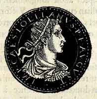 Picture 41 of 105 from Epitome dv thresor des antiqvitez, c'est à dire, Pourtraits des vrayes medailles des empp. tant d'Orient que d'Occident (1553), leaf 197