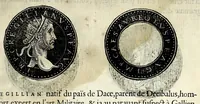 Picture 42 of 105 from Epitome dv thresor des antiqvitez, c'est à dire, Pourtraits des vrayes medailles des empp. tant d'Orient que d'Occident (1553), leaf 201