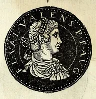 Picture 63 of 105 from Epitome dv thresor des antiqvitez, c'est à dire, Pourtraits des vrayes medailles des empp. tant d'Orient que d'Occident (1553), leaf 268