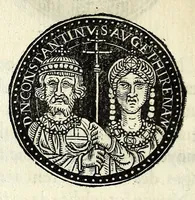 Picture 80 of 105 from Epitome dv thresor des antiqvitez, c'est à dire, Pourtraits des vrayes medailles des empp. tant d'Orient que d'Occident (1553), leaf 324