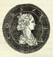 Picture 2 of 105 from Epitome dv thresor des antiqvitez, c'est à dire, Pourtraits des vrayes medailles des empp. tant d'Orient que d'Occident (1553), leaf 36