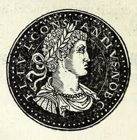 Picture 91 of 105 from Epitome dv thresor des antiqvitez, c'est à dire, Pourtraits des vrayes medailles des empp. tant d'Orient que d'Occident (1553), leaf 366