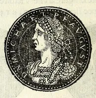 Picture 93 of 105 from Epitome dv thresor des antiqvitez, c'est à dire, Pourtraits des vrayes medailles des empp. tant d'Orient que d'Occident (1553), leaf 376
