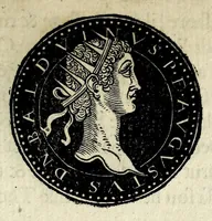 Picture 97 of 105 from Epitome dv thresor des antiqvitez, c'est à dire, Pourtraits des vrayes medailles des empp. tant d'Orient que d'Occident (1553), leaf 393