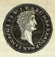 Picture 4 of 105 from Epitome dv thresor des antiqvitez, c'est à dire, Pourtraits des vrayes medailles des empp. tant d'Orient que d'Occident (1553), leaf 40