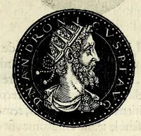 Picture 104 of 105 from Epitome dv thresor des antiqvitez, c'est à dire, Pourtraits des vrayes medailles des empp. tant d'Orient que d'Occident (1553), leaf 421