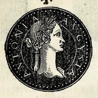 Picture 13 of 105 from Epitome dv thresor des antiqvitez, c'est à dire, Pourtraits des vrayes medailles des empp. tant d'Orient que d'Occident (1553), leaf 65