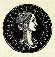Picture 20 of 105 from Epitome dv thresor des antiqvitez, c'est à dire, Pourtraits des vrayes medailles des empp. tant d'Orient que d'Occident (1553), leaf 98