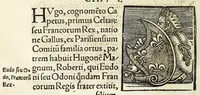 An illustration from Epitome regii ac vetvstissimi ortus sacrae caesarae ac Catholic̜e maiestatis, serenissimi quoq[ue] principis & domini, Dn. Ferdinandi, Vngariae ac Bohemiae regis, omniumq[ue] archiducum Austriae, ac Habsburgensium comitum (1530)
