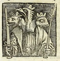 Picture 5 of 23 from Epitome regii ac vetvstissimi ortus sacrae caesarae ac Catholic̜e maiestatis, serenissimi quoq[ue] principis & domini, Dn. Ferdinandi, Vngariae ac Bohemiae regis, omniumq[ue] archiducum Austriae, ac Habsburgensium comitum (1530), leaf 20