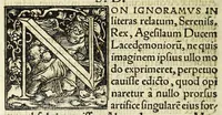 An illustration from Epitome regii ac vetvstissimi ortus sacrae caesarae ac Catholic̜e maiestatis, serenissimi quoq[ue] principis & domini, Dn. Ferdinandi, Vngariae ac Bohemiae regis, omniumq[ue] archiducum Austriae, ac Habsburgensium comitum (1530)