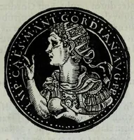 An illustration from Epitome thesavri antiqvitatvm, hoc est, Impp. Rom. orientalivm et occidentalivm iconum : ex antiquis numismatibus quam fidelissime deliniatarum, ex Musaeo Iacobi de Strada mantuani antiquarij (1557)