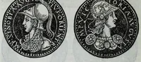 Picture 21 of 75 from Epitome thesavri antiqvitatvm, hoc est, Impp. Rom. orientalivm et occidentalivm iconum : ex antiquis numismatibus quam fidelissime deliniatarum, ex Musaeo Iacobi de Strada mantuani antiquarij (1557), leaf 226
