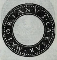 An illustration from Epitome thesavri antiqvitatvm, hoc est, Impp. Rom. orientalivm et occidentalivm iconum : ex antiquis numismatibus quam fidelissime deliniatarum, ex Musaeo Iacobi de Strada mantuani antiquarij (1557)