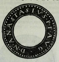 An illustration from Epitome thesavri antiqvitatvm, hoc est, Impp. Rom. orientalivm et occidentalivm iconum : ex antiquis numismatibus quam fidelissime deliniatarum, ex Musaeo Iacobi de Strada mantuani antiquarij (1557)