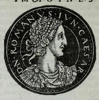 Picture 56 of 75 from Epitome thesavri antiqvitatvm, hoc est, Impp. Rom. orientalivm et occidentalivm iconum : ex antiquis numismatibus quam fidelissime deliniatarum, ex Musaeo Iacobi de Strada mantuani antiquarij (1557), leaf 346