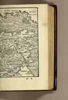 An illustration from Epitome trium terrae partium, Asiae, Africae et Europæ : compendiariam locorum descriptionem continens, præcipue autem quorum in Actis Lucas, passim autem euangelistæ & apostoli meminere. : Ab ipso authore dilige[n]ter recognita, & multis in locis aucta. : Cum addito in fronte libri elencho regionum, urbium, amnium, insularum, quoru[m] Nouo Testamento fit mentio, quo expeditius pius lector quæ uelit, inuenire queat. (1548)
