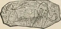 An illustration from The epoch of the mammoth and the apparition of man upon the earth (1878)
