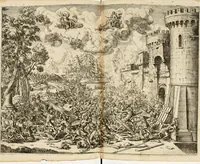 Picture 26 of 30 from Ercole in Tebe; festa teatrale rappresentata in Firenze per le reali nozze de' serenissimi sposi Cosimo terzo, principe di Toscana, e Margherita Lvisa, principessa d'Orleans (1661), leaf 123