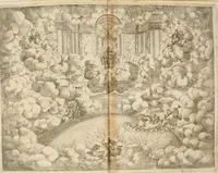 Picture 7 of 30 from Ercole in Tebe; festa teatrale rappresentata in Firenze per le reali nozze de' serenissimi sposi Cosimo terzo, principe di Toscana, e Margherita Lvisa, principessa d'Orleans (1661), leaf 17