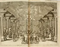 Picture 12 of 30 from Ercole in Tebe; festa teatrale rappresentata in Firenze per le reali nozze de' serenissimi sposi Cosimo terzo, principe di Toscana, e Margherita Lvisa, principessa d'Orleans (1661), leaf 31