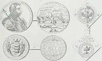 An illustration from Erdély érmei, képatlasszal. A.M. Tudom. Akadémia kiad (1862)