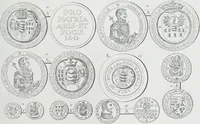 An illustration from Erdély érmei, képatlasszal. A.M. Tudom. Akadémia kiad (1862)