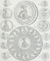An illustration from Erdély érmei, képatlasszal. A.M. Tudom. Akadémia kiad (1862)