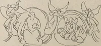 An illustration from Erinnerungen an Wilhelm von Kaulbach und sein Haus : mit Briefen und hundertsechzig Abbildungen (1921)