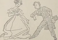 An illustration from Erinnerungen an Wilhelm von Kaulbach und sein Haus : mit Briefen und hundertsechzig Abbildungen (1921)