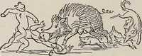 An illustration from Erinnerungen an Wilhelm von Kaulbach und sein Haus : mit Briefen und hundertsechzig Abbildungen (1921)