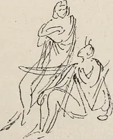 An illustration from Erinnerungen an Wilhelm von Kaulbach und sein Haus : mit Briefen und hundertsechzig Abbildungen (1921)