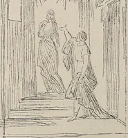 An illustration from Erinnerungen an Wilhelm von Kaulbach und sein Haus : mit Briefen und hundertsechzig Abbildungen (1921)