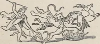 An illustration from Erinnerungen an Wilhelm von Kaulbach und sein Haus : mit Briefen und hundertsechzig Abbildungen (1921)