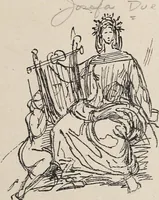 Picture 3 of 142 from Erinnerungen an Wilhelm von Kaulbach und sein Haus : mit Briefen und hundertsechzig Abbildungen (1921), leaf 7