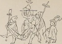 An illustration from Erinnerungen an Wilhelm von Kaulbach und sein Haus : mit Briefen und hundertsechzig Abbildungen (1921)