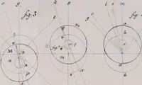 An illustration from Erreurs dévoilées des physiciens modernes dans l'explication des phénomènes : examen critique du Traité de chimie de M. Thénard : et quelques observations sur l'aberration et la nutation : avec deux planches de figures (1831)