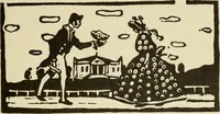 An illustration from Erstes Verzeichnis der Radierunger, Lithographien und Holzschnitte moderner Graphiker : welche meist in Handdrucken und signiert auf der Vertriebsstelle vorrätig sind (1904)