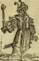 An illustration from Erste Theil der Hoffhaltung des Türckhischen Keysers vnd Othomañischen Reichs Beschreibung : darinn nicht allein der Türcken Empter ... sonder auch aller Türckischen Keysern Namen, Thaten, Krieg vnd Handel, so sie wider die Christen vnd Heyden haben verbracht, biss auff diss M.D.LXXVIII. Jar erstreckt vnd aussgeführet, auff das fleissigst verzeichnet vnd beschrieben : dessgleichen von der Türcken Aberglauben, Religion, Gottesdienst vnd Ceremonien ... : der ander Theil, wahrhaffte Beschreibung aller namhafften Geschichten, Thaten, Handlungen, Krieg ... so sich zwischen den Turcken vnd Christen vom Jar M.D.XX. biss auff das M.D.LXXVIII. Jar ... haben verloffen vnd zugetragen (1578)
