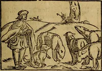 An illustration from Erste Theil der Hoffhaltung des Türckhischen Keysers vnd Othomañischen Reichs Beschreibung : darinn nicht allein der Türcken Empter ... sonder auch aller Türckischen Keysern Namen, Thaten, Krieg vnd Handel, so sie wider die Christen vnd Heyden haben verbracht, biss auff diss M.D.LXXVIII. Jar erstreckt vnd aussgeführet, auff das fleissigst verzeichnet vnd beschrieben : dessgleichen von der Türcken Aberglauben, Religion, Gottesdienst vnd Ceremonien ... : der ander Theil, wahrhaffte Beschreibung aller namhafften Geschichten, Thaten, Handlungen, Krieg ... so sich zwischen den Turcken vnd Christen vom Jar M.D.XX. biss auff das M.D.LXXVIII. Jar ... haben verloffen vnd zugetragen (1578)