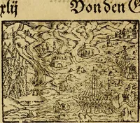 Picture 383 of 442 from Erste Theil der Hoffhaltung des Türckhischen Keysers vnd Othomañischen Reichs Beschreibung : darinn nicht allein der Türcken Empter ... sonder auch aller Türckischen Keysern Namen, Thaten, Krieg vnd Handel, so sie wider die Christen vnd Heyden haben verbracht, biss auff diss M.D.LXXVIII. Jar erstreckt vnd aussgeführet, auff das fleissigst verzeichnet vnd beschrieben : dessgleichen von der Türcken Aberglauben, Religion, Gottesdienst vnd Ceremonien ... : der ander Theil, wahrhaffte Beschreibung aller namhafften Geschichten, Thaten, Handlungen, Krieg ... so sich zwischen den Turcken vnd Christen vom Jar M.D.XX. biss auff das M.D.LXXVIII. Jar ... haben verloffen vnd zugetragen (1578), leaf 405