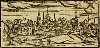 Picture 414 of 442 from Erste Theil der Hoffhaltung des Türckhischen Keysers vnd Othomañischen Reichs Beschreibung : darinn nicht allein der Türcken Empter ... sonder auch aller Türckischen Keysern Namen, Thaten, Krieg vnd Handel, so sie wider die Christen vnd Heyden haben verbracht, biss auff diss M.D.LXXVIII. Jar erstreckt vnd aussgeführet, auff das fleissigst verzeichnet vnd beschrieben : dessgleichen von der Türcken Aberglauben, Religion, Gottesdienst vnd Ceremonien ... : der ander Theil, wahrhaffte Beschreibung aller namhafften Geschichten, Thaten, Handlungen, Krieg ... so sich zwischen den Turcken vnd Christen vom Jar M.D.XX. biss auff das M.D.LXXVIII. Jar ... haben verloffen vnd zugetragen (1578), leaf 445