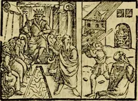 Picture 59 of 442 from Erste Theil der Hoffhaltung des Türckhischen Keysers vnd Othomañischen Reichs Beschreibung : darinn nicht allein der Türcken Empter ... sonder auch aller Türckischen Keysern Namen, Thaten, Krieg vnd Handel, so sie wider die Christen vnd Heyden haben verbracht, biss auff diss M.D.LXXVIII. Jar erstreckt vnd aussgeführet, auff das fleissigst verzeichnet vnd beschrieben : dessgleichen von der Türcken Aberglauben, Religion, Gottesdienst vnd Ceremonien ... : der ander Theil, wahrhaffte Beschreibung aller namhafften Geschichten, Thaten, Handlungen, Krieg ... so sich zwischen den Turcken vnd Christen vom Jar M.D.XX. biss auff das M.D.LXXVIII. Jar ... haben verloffen vnd zugetragen (1578), leaf 51