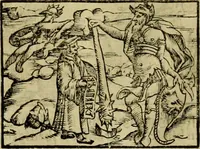 An illustration from Erste Theil der Hoffhaltung des Türckhischen Keysers vnd Othomañischen Reichs Beschreibung : darinn nicht allein der Türcken Empter ... sonder auch aller Türckischen Keysern Namen, Thaten, Krieg vnd Handel, so sie wider die Christen vnd Heyden haben verbracht, biss auff diss M.D.LXXVIII. Jar erstreckt vnd aussgeführet, auff das fleissigst verzeichnet vnd beschrieben : dessgleichen von der Türcken Aberglauben, Religion, Gottesdienst vnd Ceremonien ... : der ander Theil, wahrhaffte Beschreibung aller namhafften Geschichten, Thaten, Handlungen, Krieg ... so sich zwischen den Turcken vnd Christen vom Jar M.D.XX. biss auff das M.D.LXXVIII. Jar ... haben verloffen vnd zugetragen (1578)