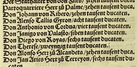 Picture 5 of 5 from Erzelung der Künigreych in Hispanien auch der selben järlich nutzung und einkom[m]ens mit sampt de[n] herschafften dem selben Künigreych zügehörig. : Mer ein alte Prophecey Kay. Carl betreffend (1532), leaf 16