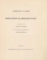 An illustration from Erzeugnisse islamischer Kunst (1906)